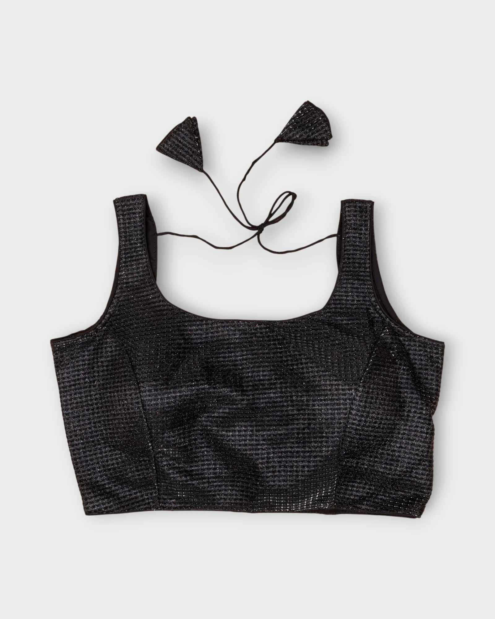 Shimmer Fabric Modern Square Neck Readymade Blouse