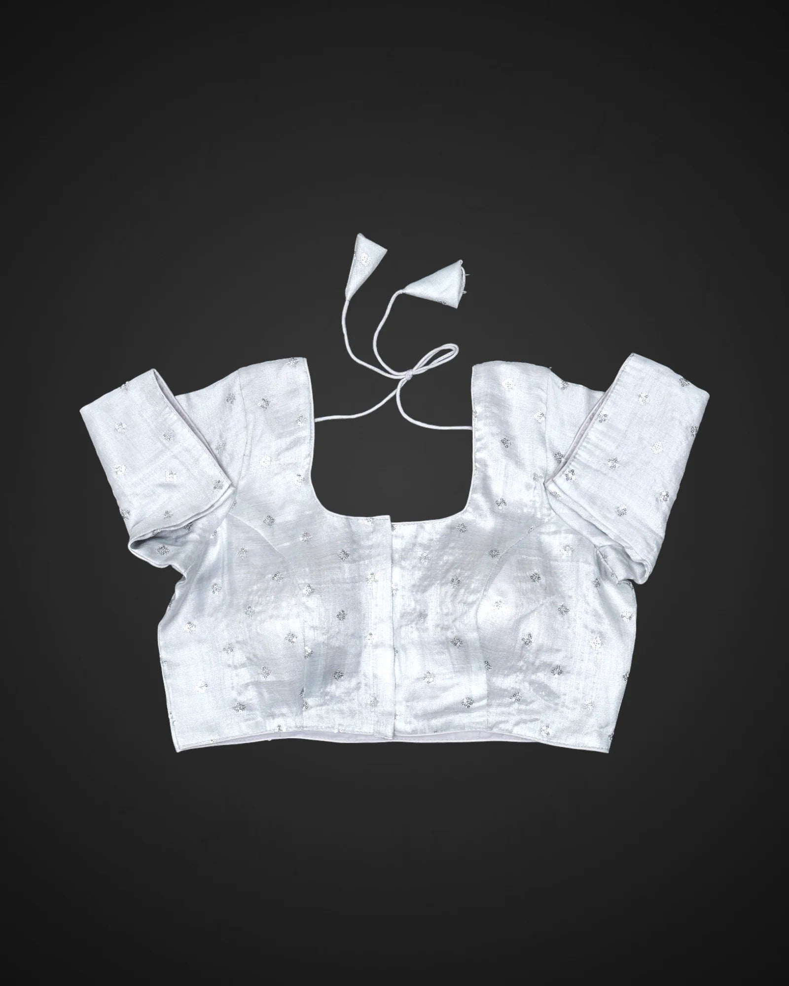 U Neck Cotton Readymade Blouse