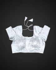 U Neck Cotton Readymade Blouse