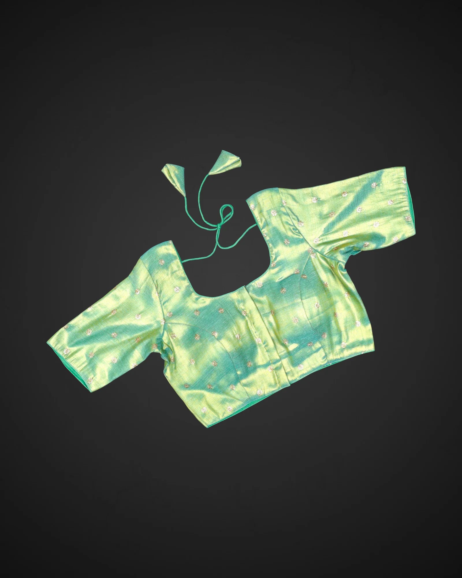 U Neck Cotton Readymade Blouse