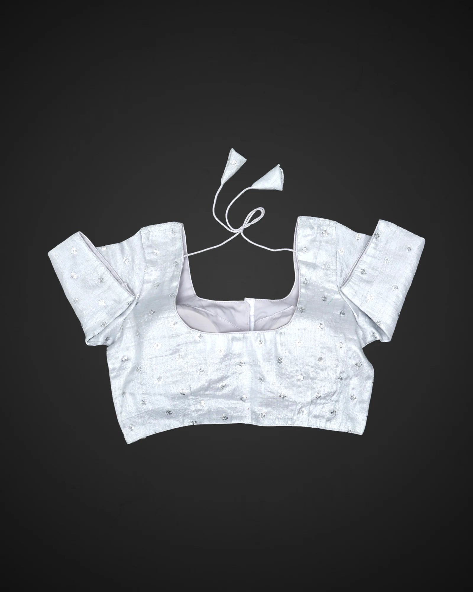 U Neck Cotton Readymade Blouse