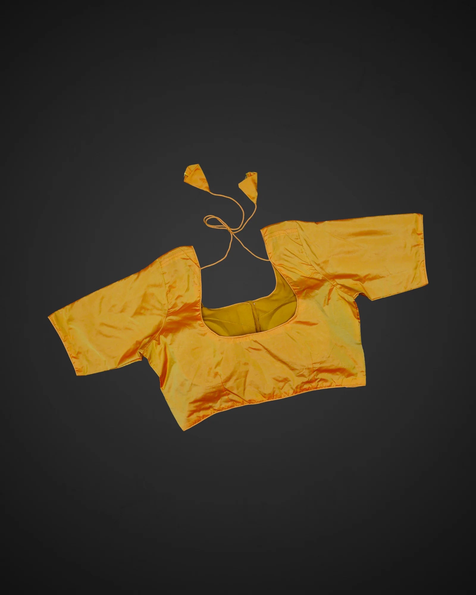 Silk U Neck Blouse Grace Meets Festive Charm