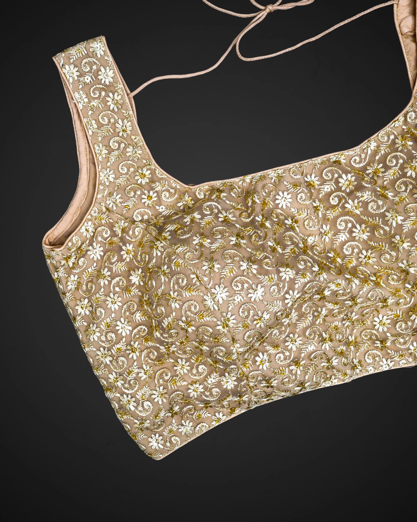 Embroidered Cotton Readymade Blouse