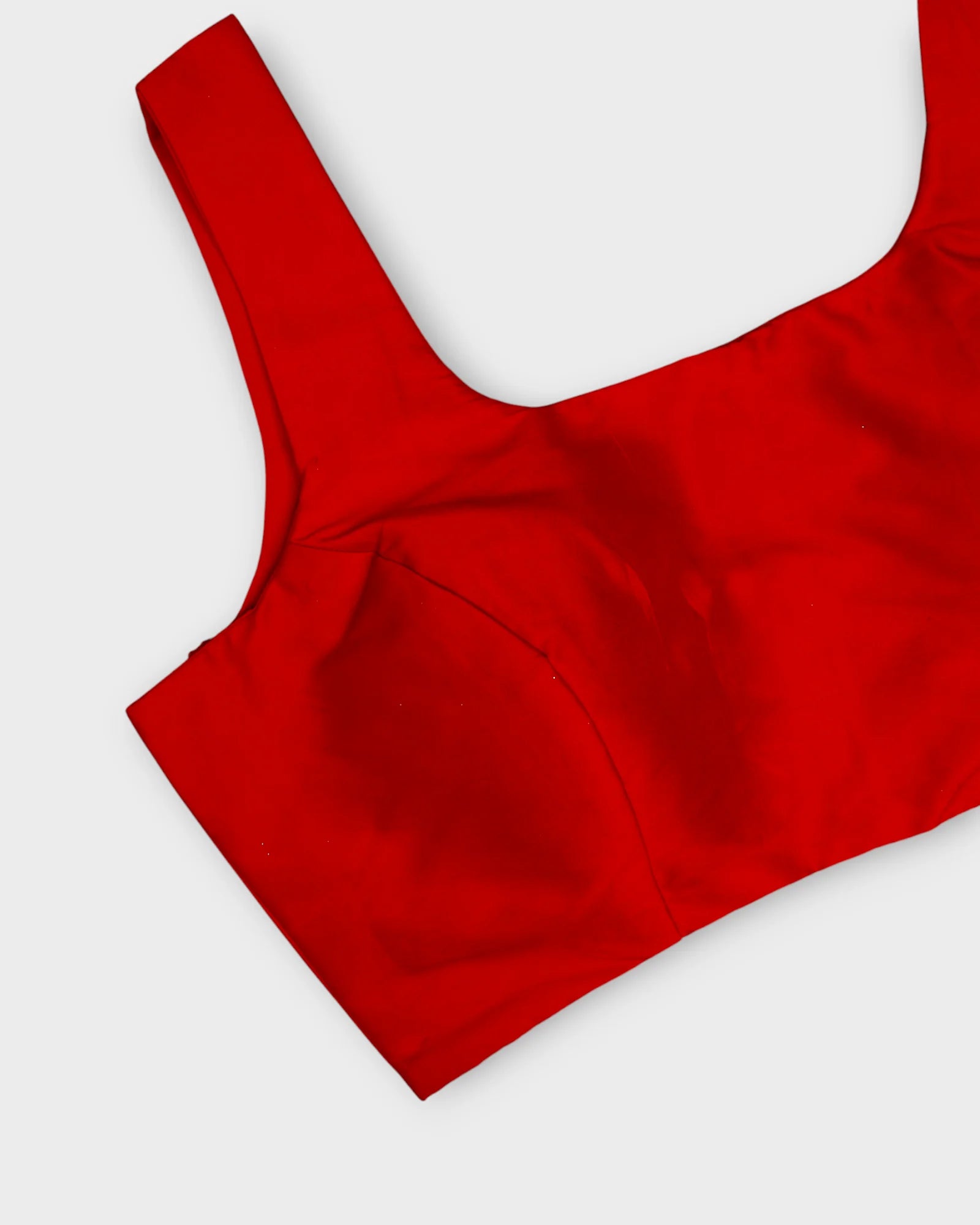 Silk U Neck Blouse Grace Meets Festive Charm