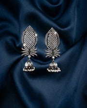 Silver Jhumka Royale