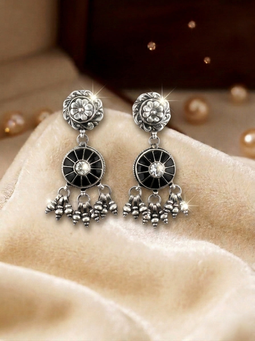 Simply Refined Onyx Earrings