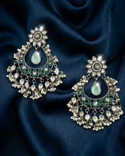 Teal Blossom Chandbalis