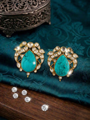Turquoise Drop Studs