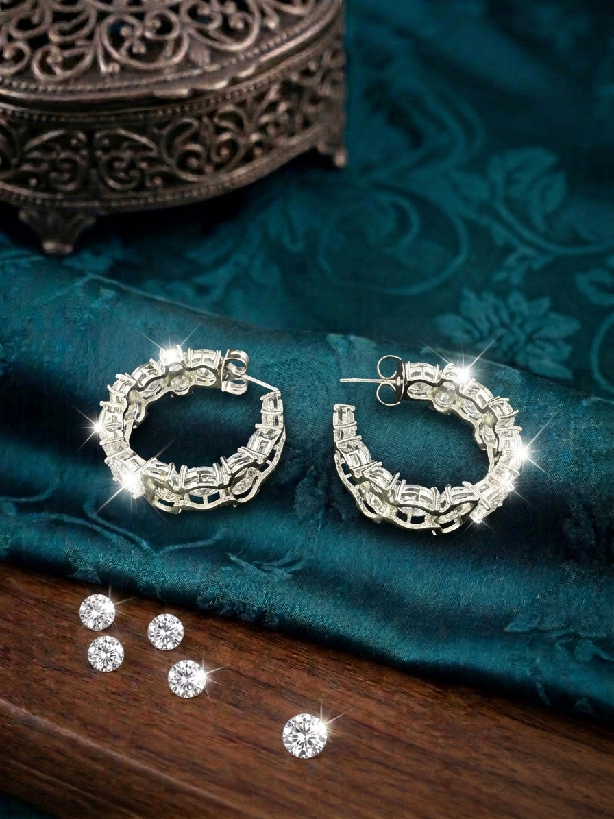 Victorian Charm Hoops