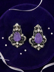 Violet Glow Earrings