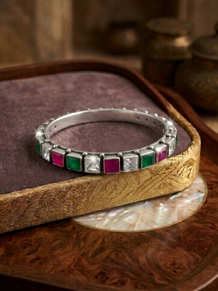 Whispers of Silver Bangles