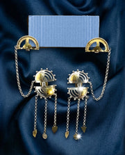 Cuffed Elegance Danglers