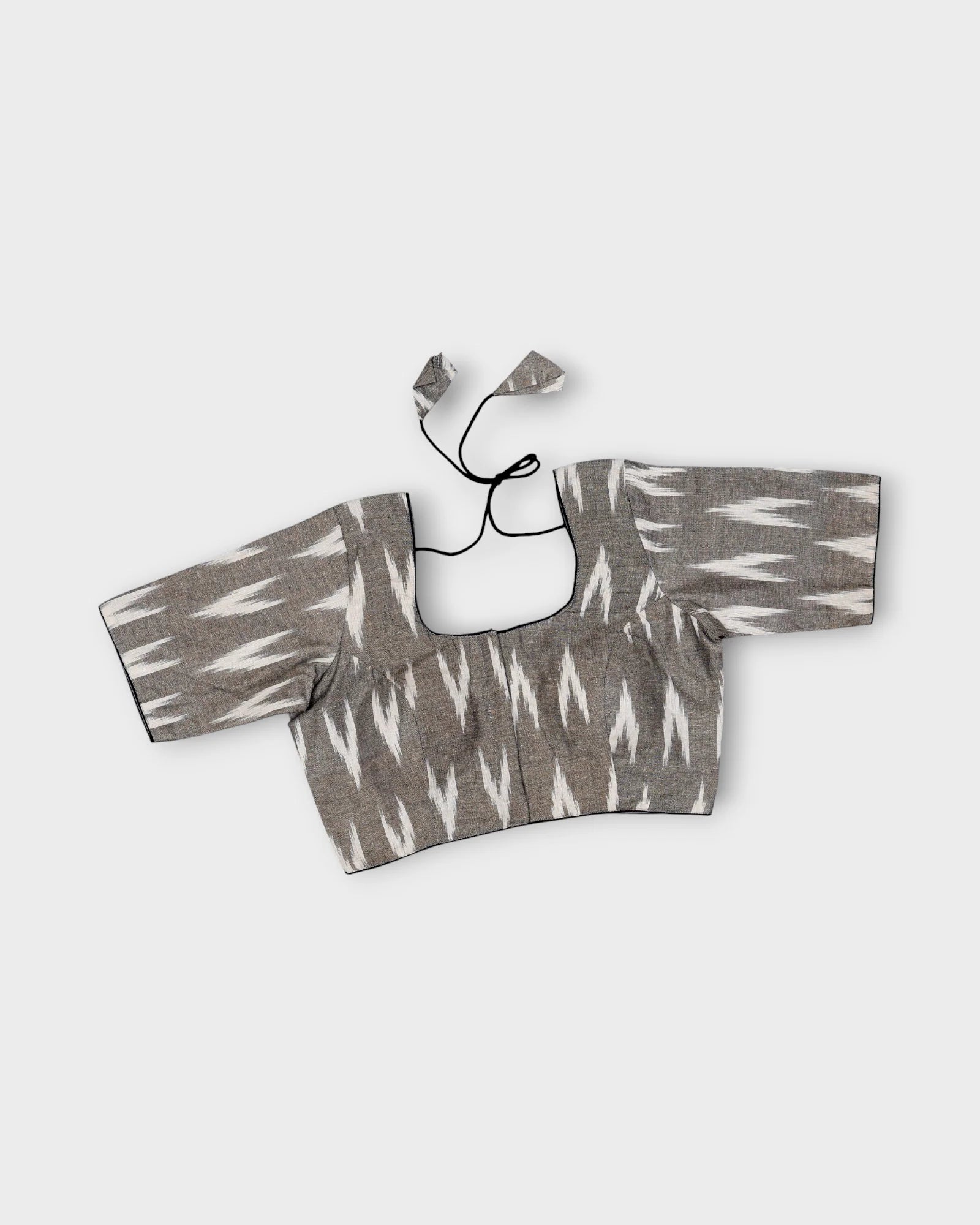 Cotton Deep Back Design Readymade Blouse