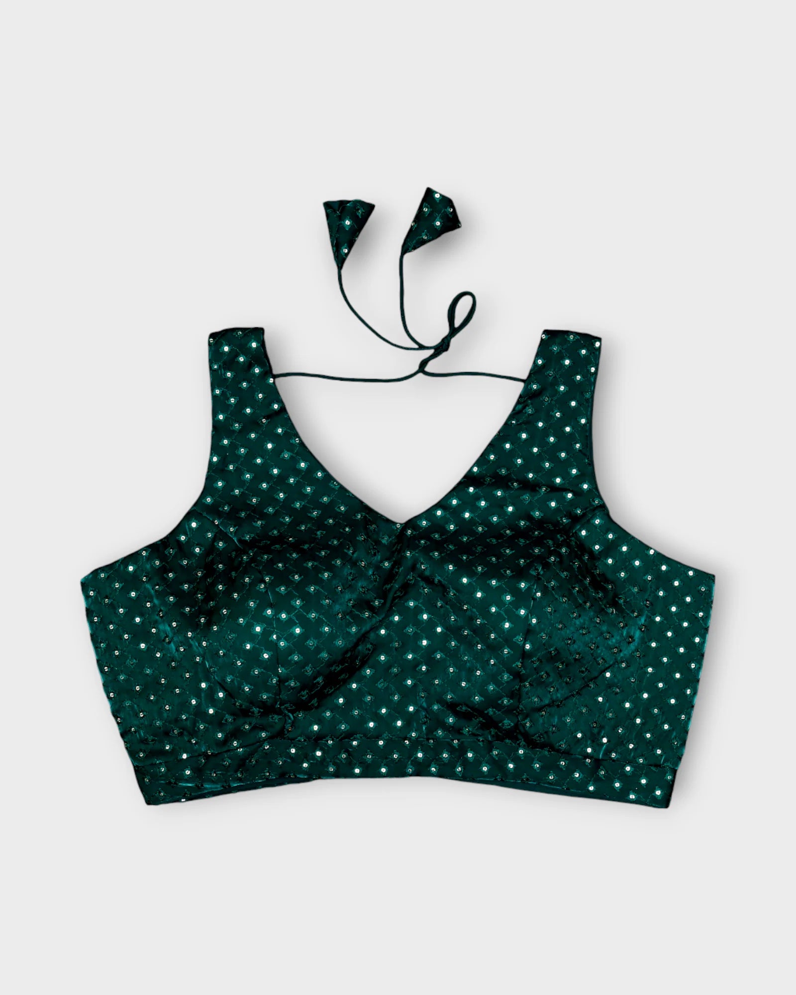 Silk V Neck Blouse Tradition Meets Modern Comfort
