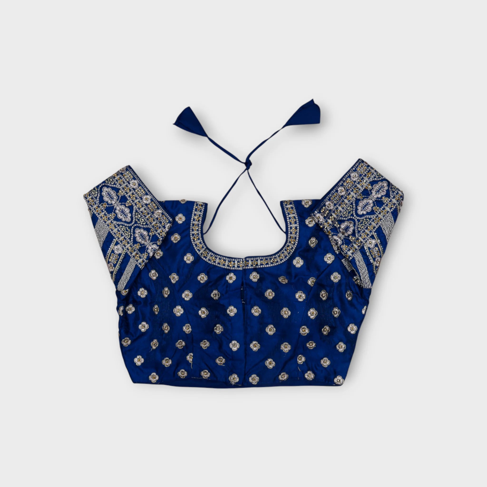Phantom Silk Plain Readymade Blouse
