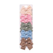 Multicolor Bow Knot Hair Clip for Girls