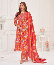 Contemporary Floral Print Kurta