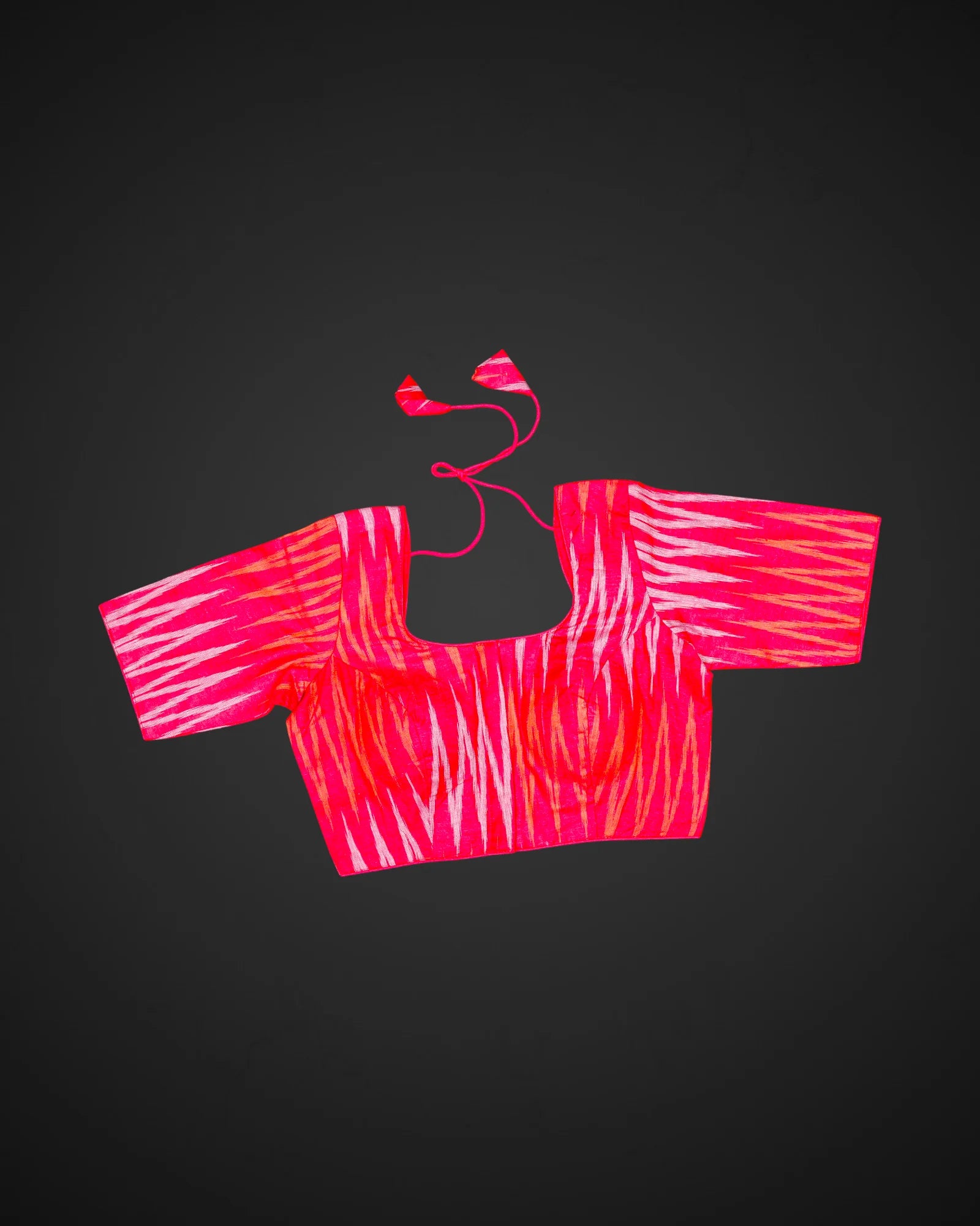 Cotton Deep Back Design Readymade Blouse