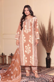 Sequined Cotton Kurta Set with Floral Dupatta
