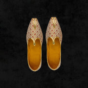 Light Grey Artisan Comfortable Mojaris