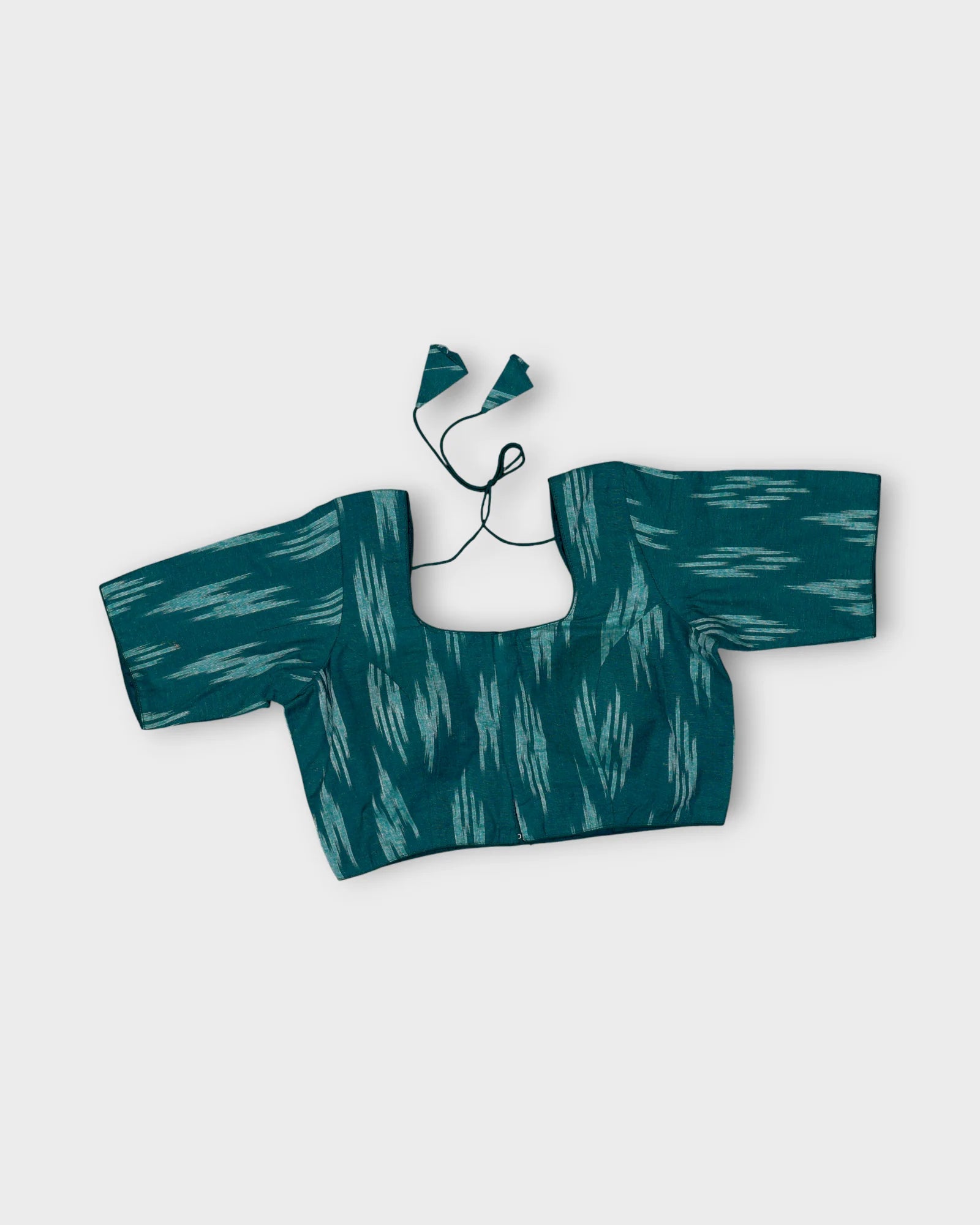 Cotton Deep Back Design Readymade Blouse