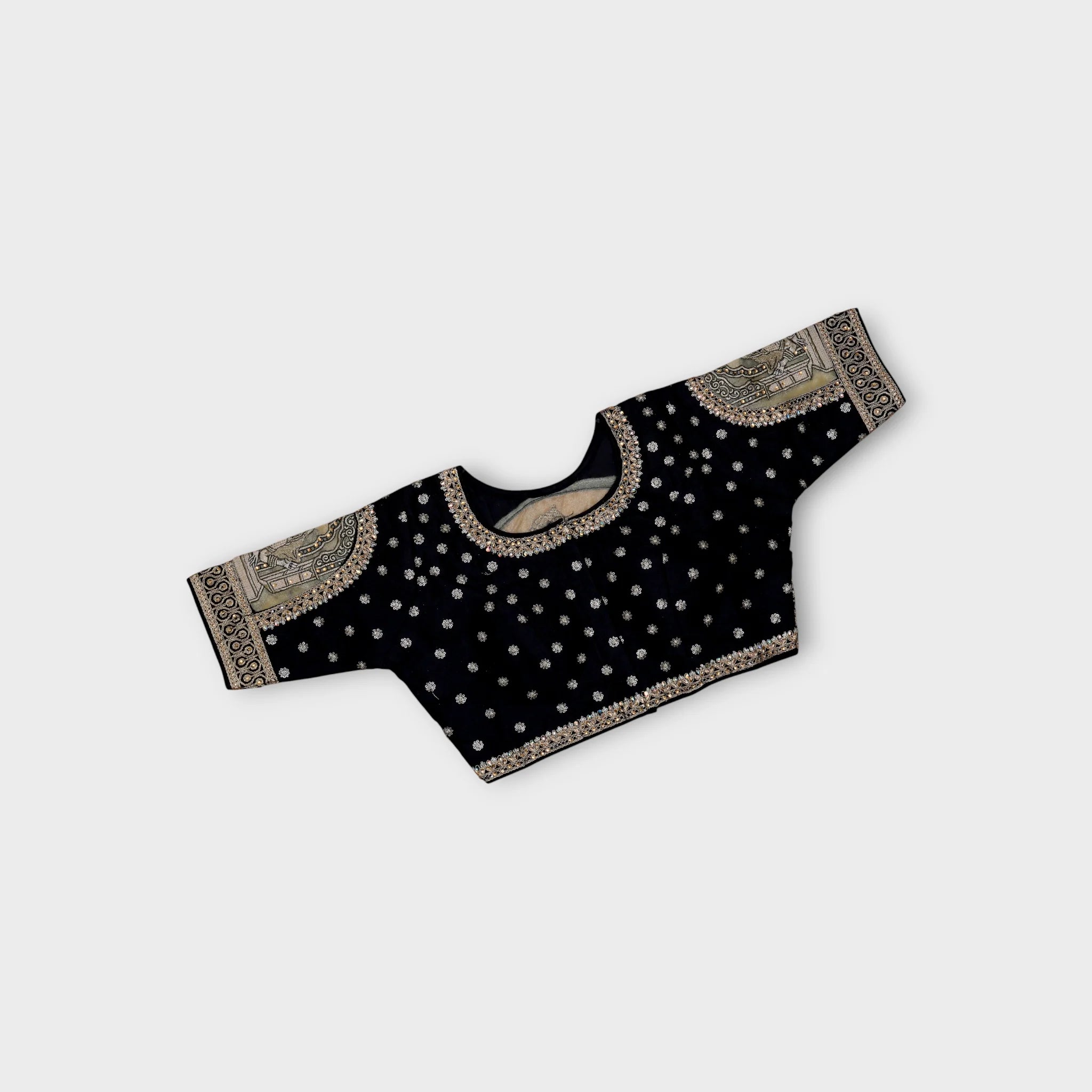 Phantom Silk U Neck Readymade Blouse