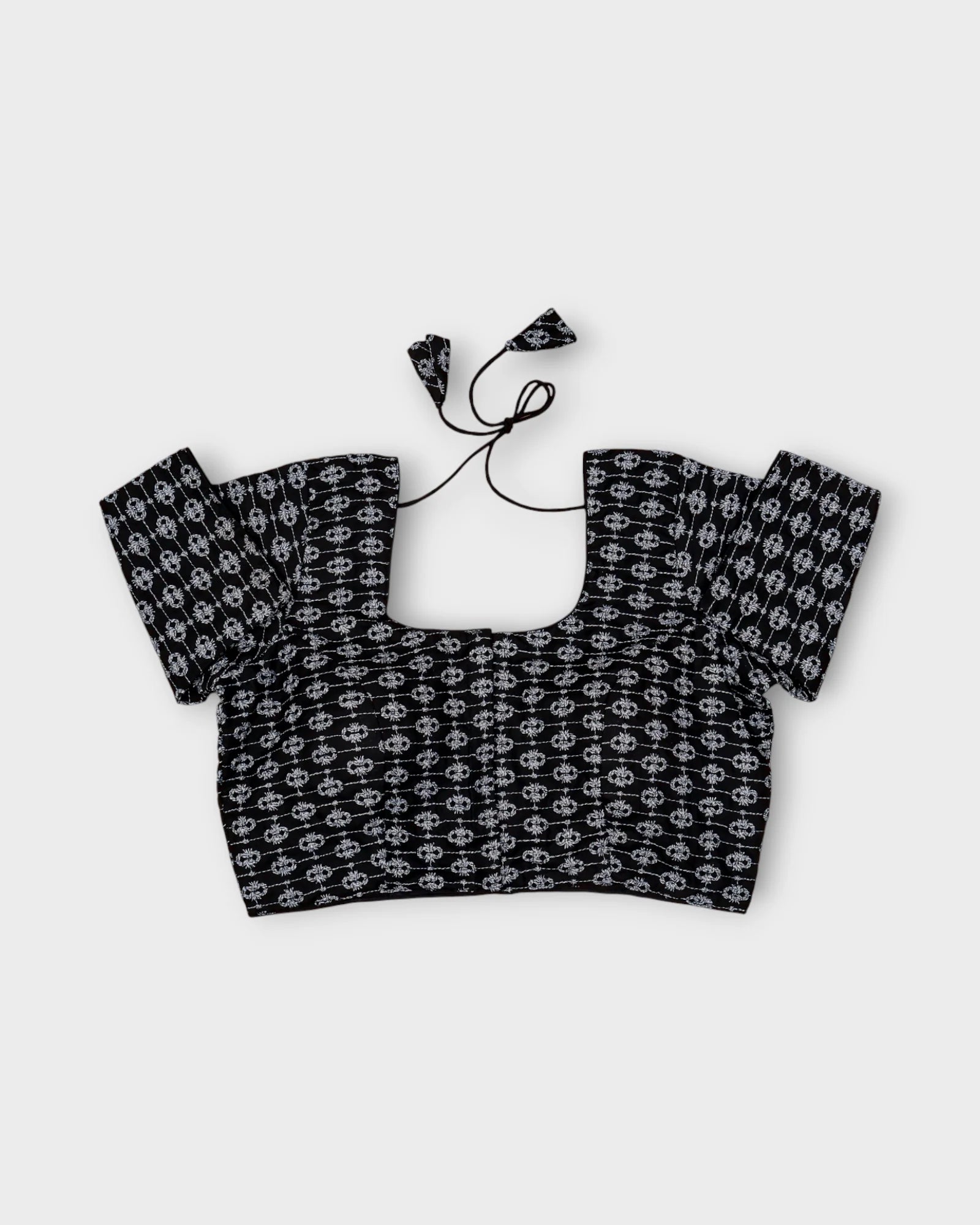 Cotton Back Design Readymade Blouse