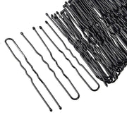 Solid Black Iron Hair Clip for Women