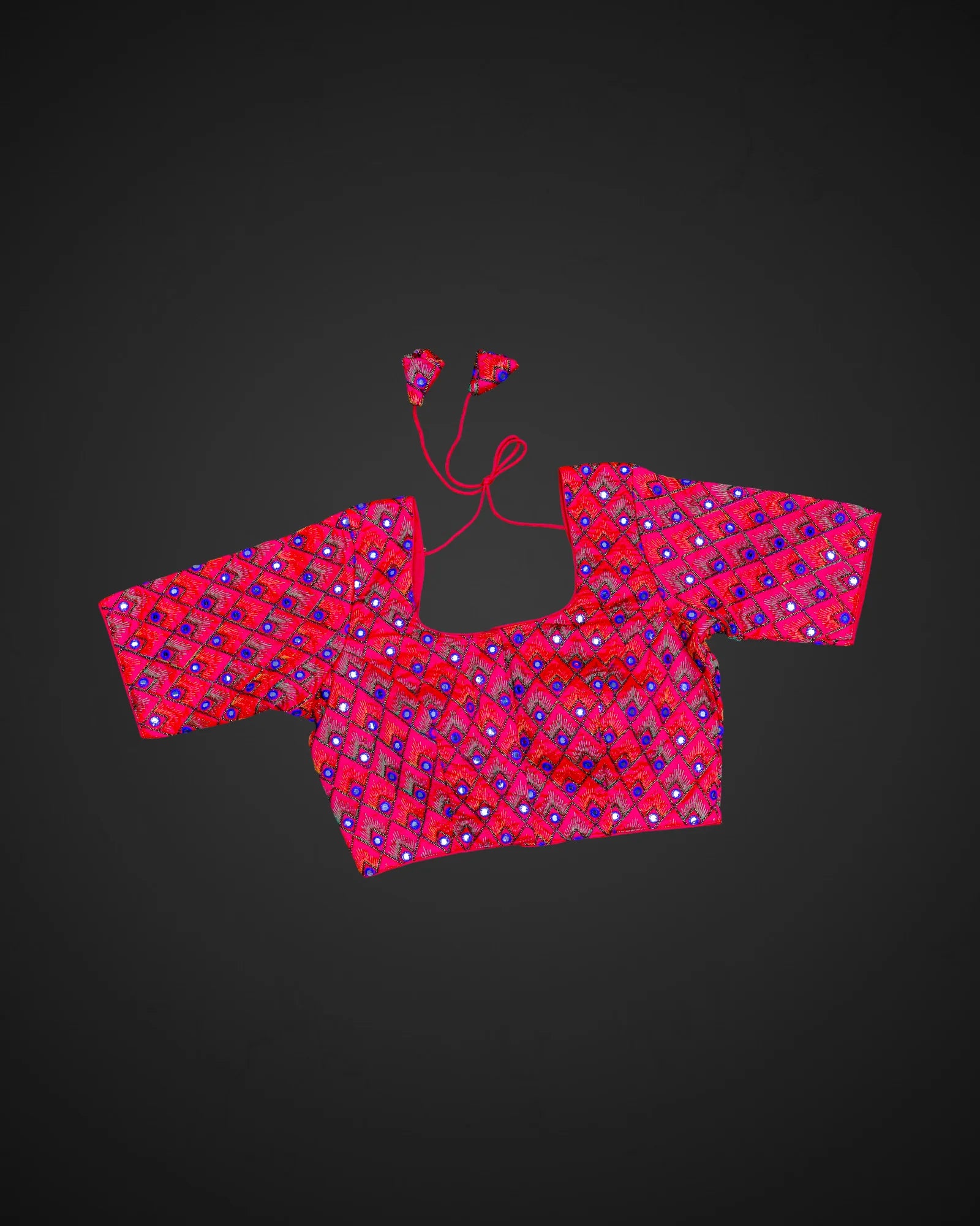 Raw Silk Modern Fit Readymade Blouse