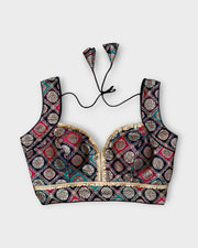Jacquard Woven Readymade Blouse