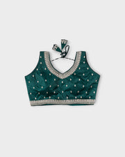 Phantom Silk V Neck Blouses Tradition Meets Trend