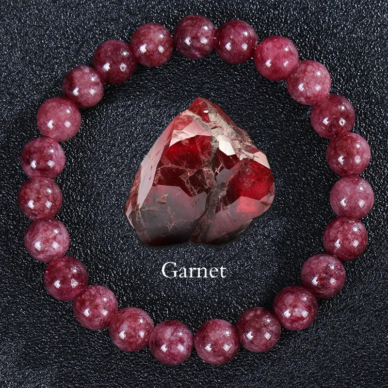 Round Natural Stone Bracelet