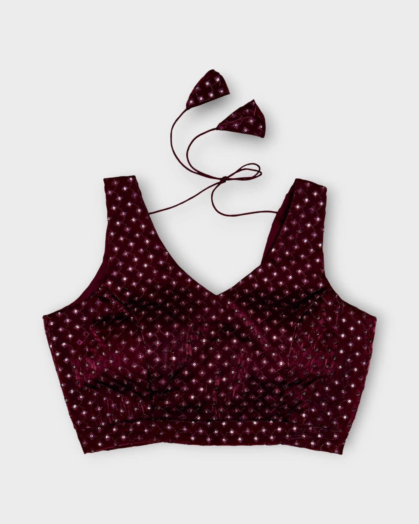 Silk V Neck Blouse Tradition Meets Modern Comfort