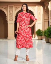 Cotton Kurta With Comfortable Fit