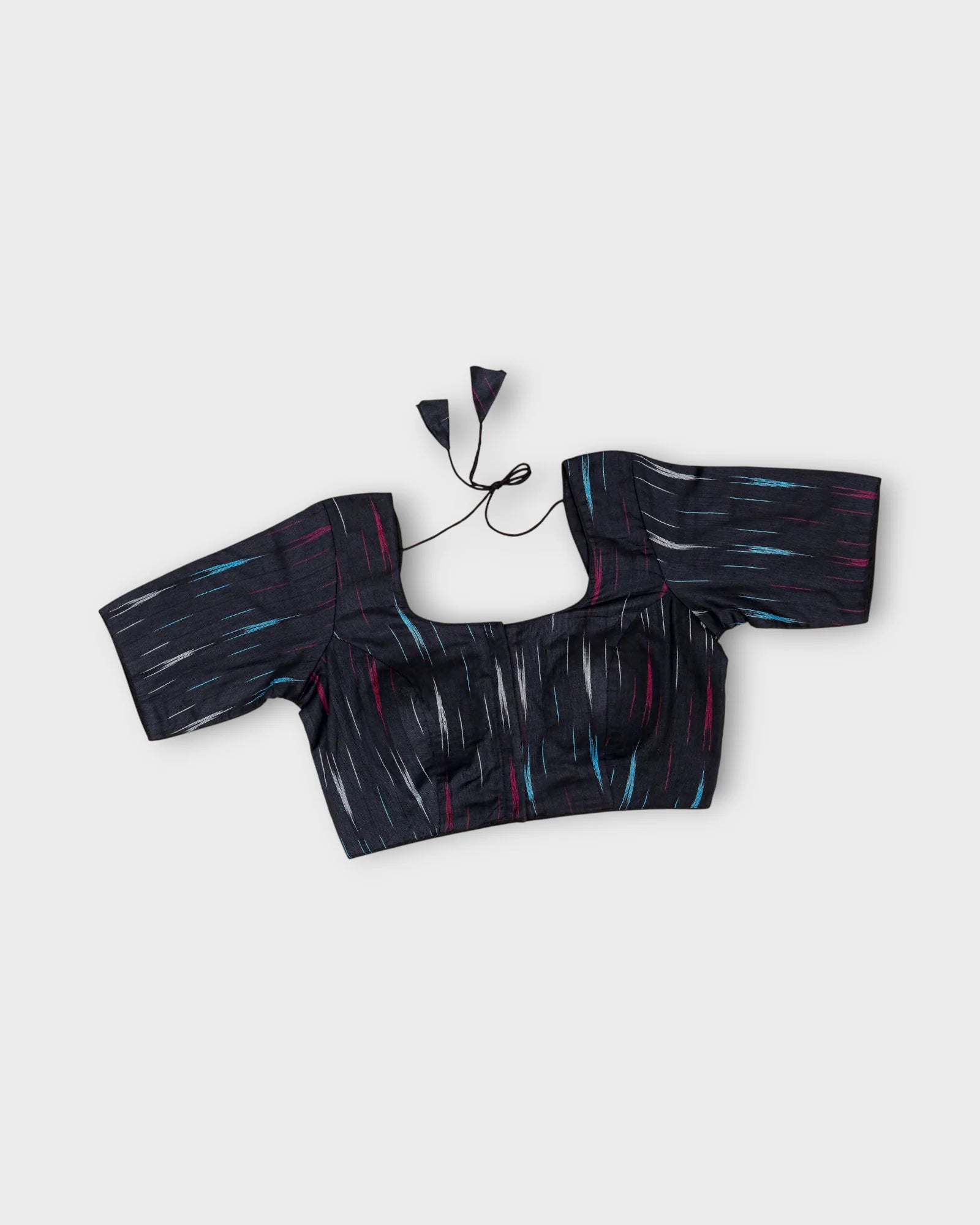 Cotton Deep Back Design Readymade Blouse