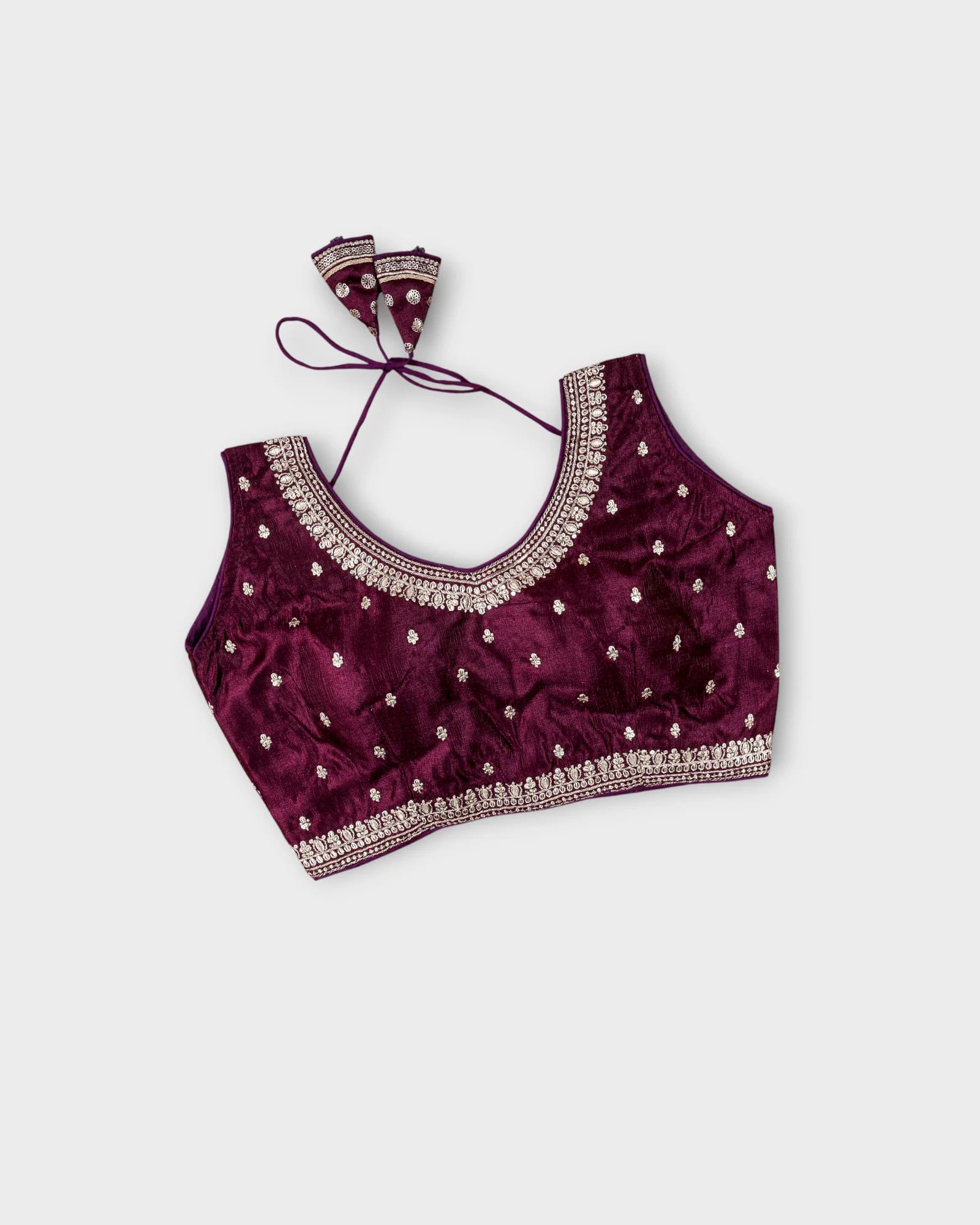 Phantom Silk V Neck Blouses Tradition Meets Trend