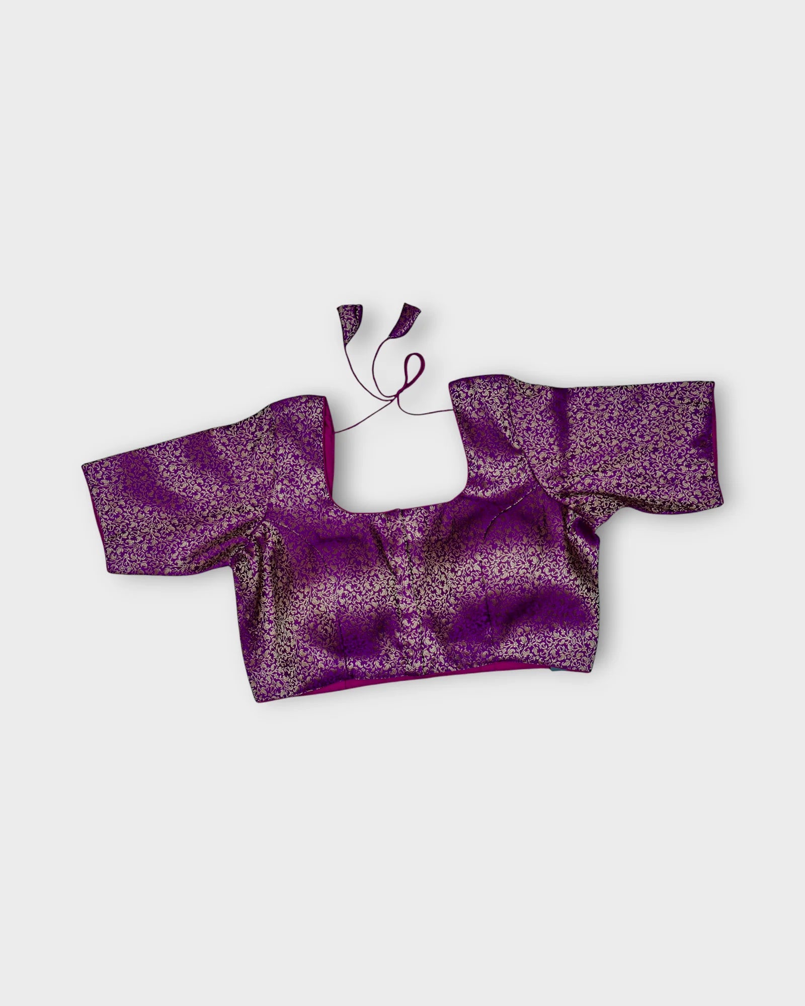 Banarasi Silk Back Design Readymade Blouse