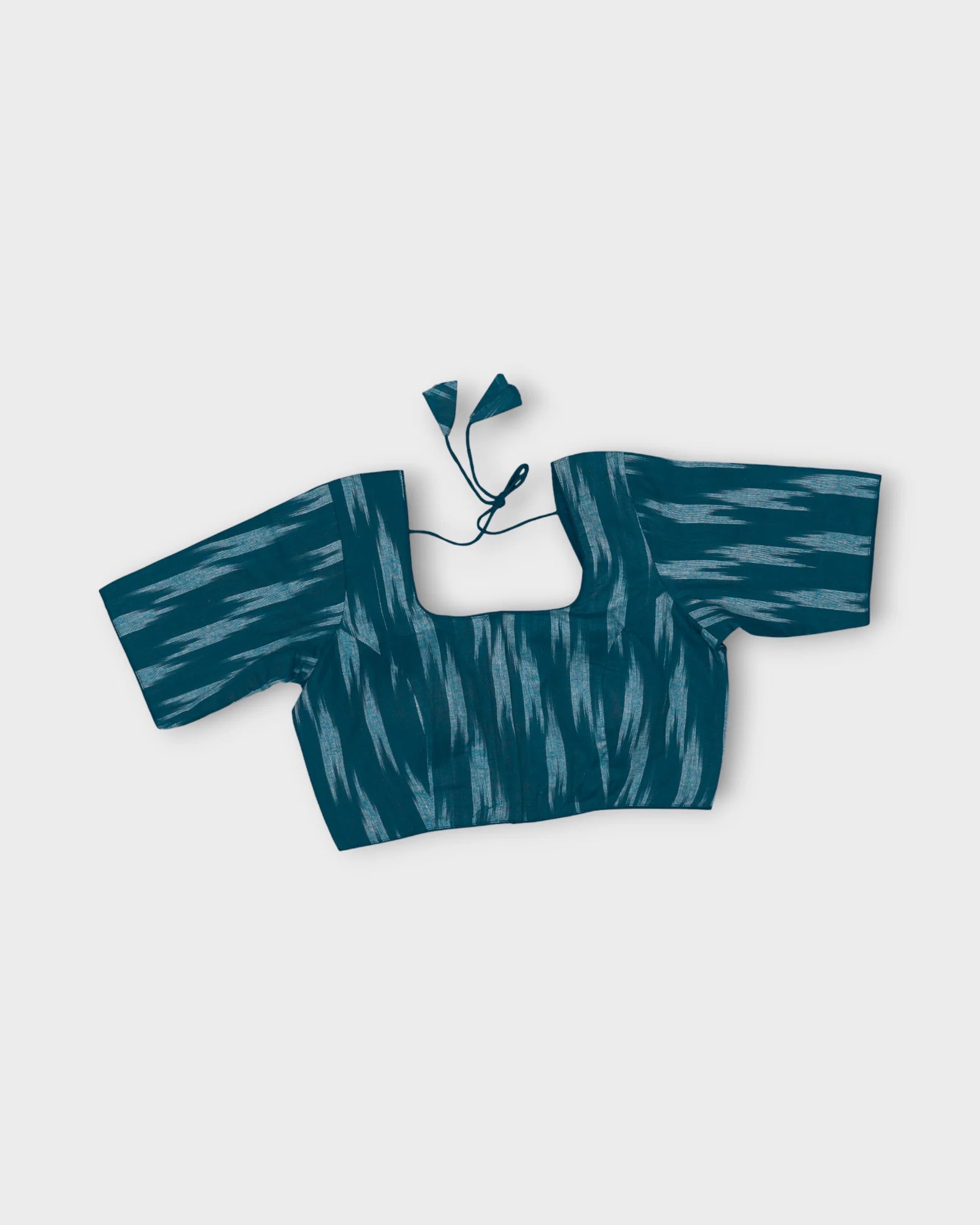 Cotton Deep Back Design Readymade Blouse