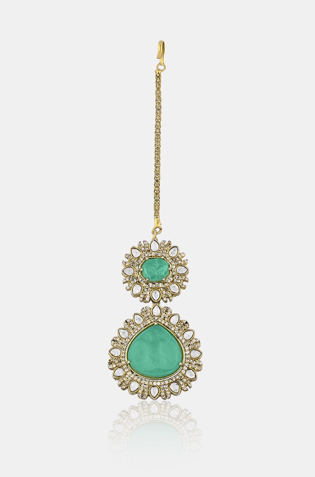 Victorian Splendor Maangtikka - Dyulokha