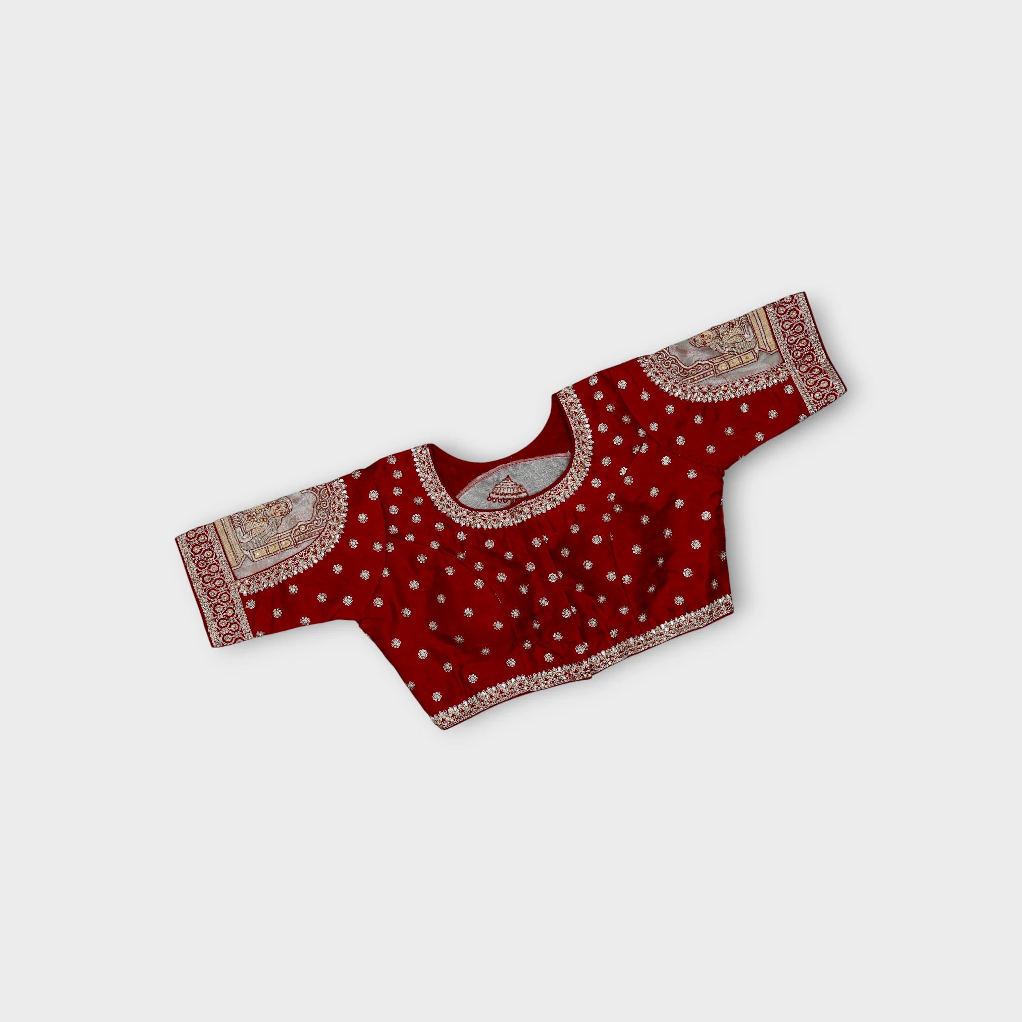 Phantom Silk U Neck Readymade Blouse