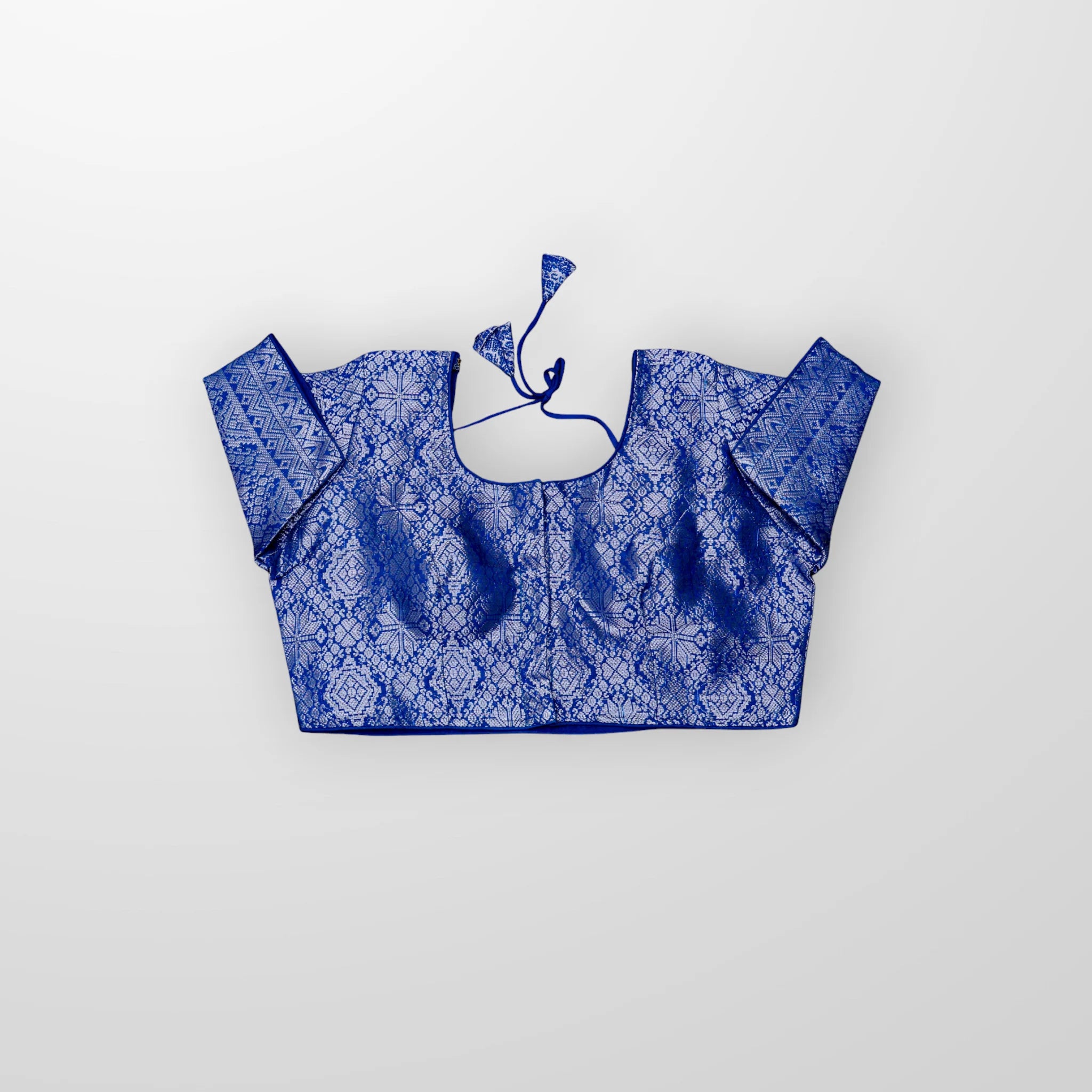 Gold Zari Brocade Silk Readymade Blouse
