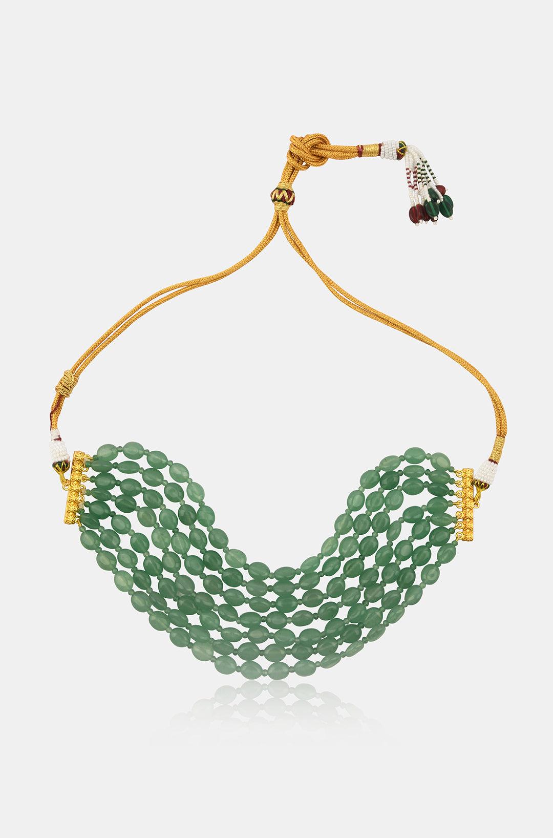 Minty Fresh Choker Necklace - Dyulokha