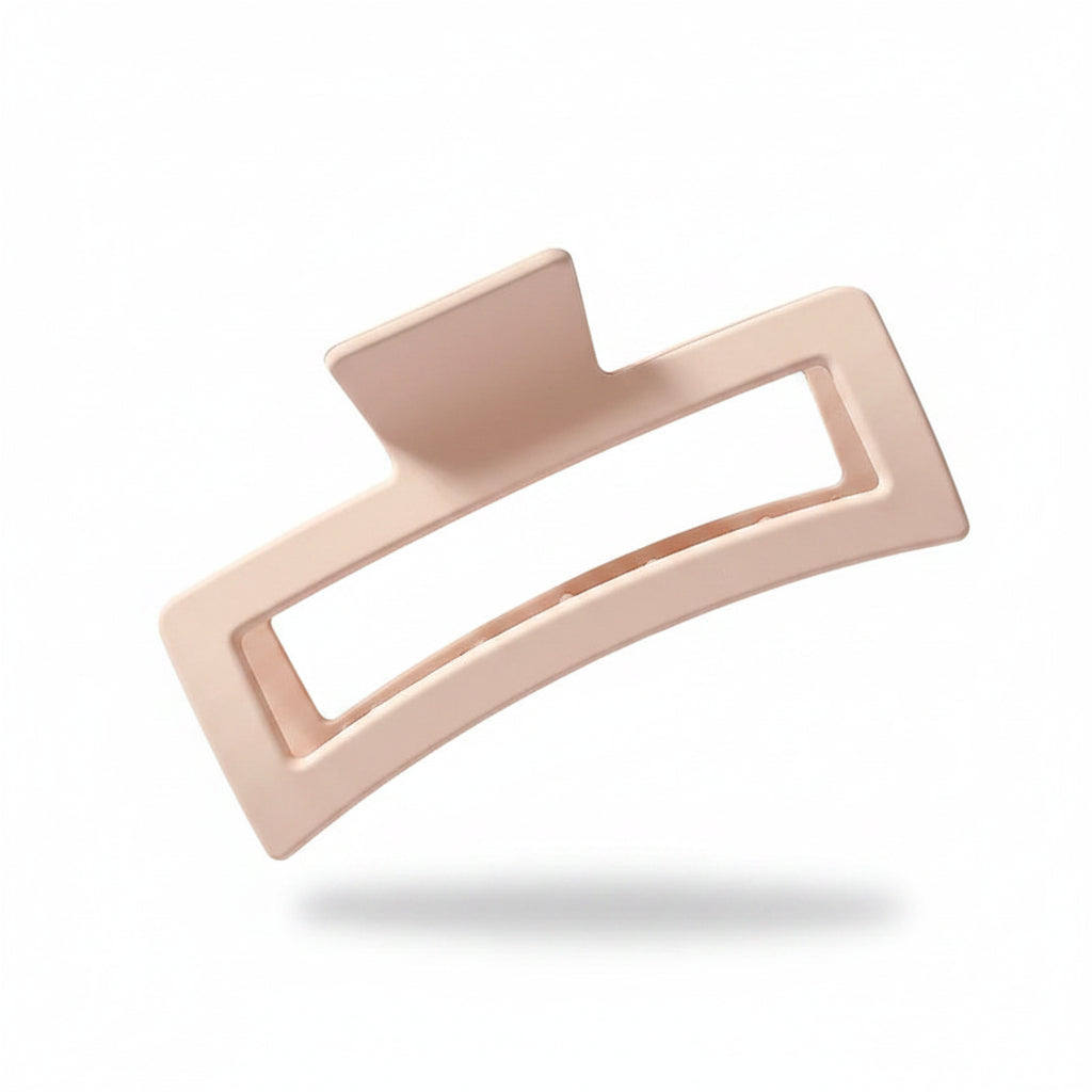 Light Pink Geometric Acrylic Hair Claws