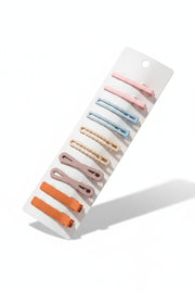 Multicolor Geometric Alloy Hair Clip