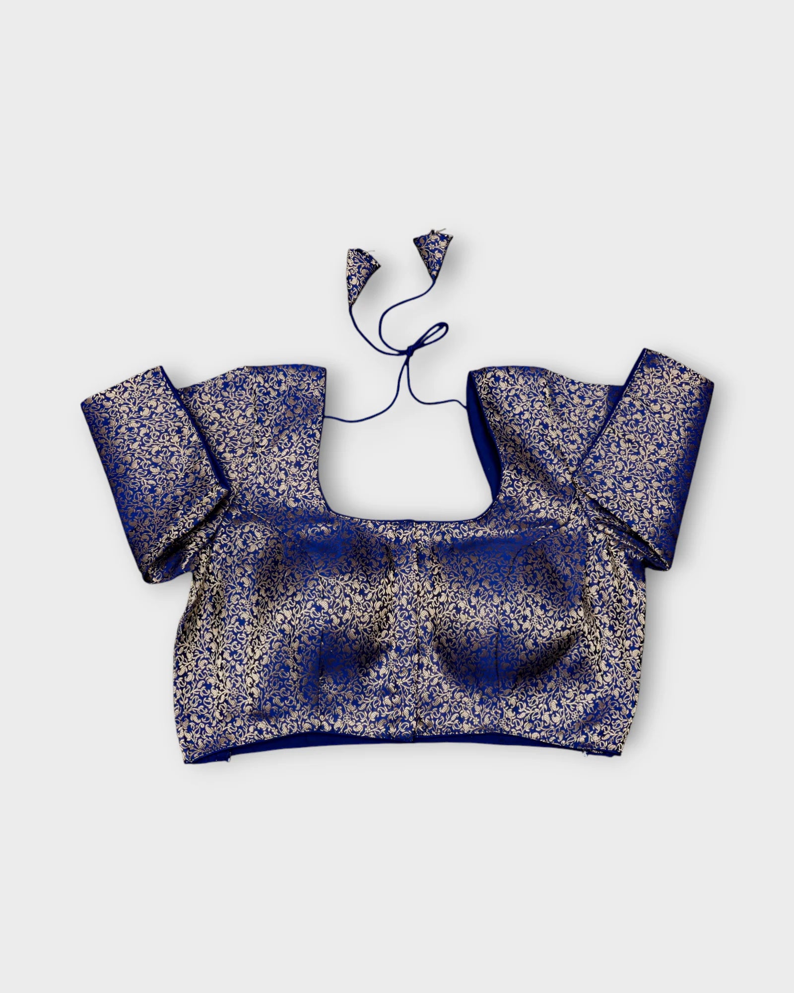 Banarasi Silk Back Design Readymade Blouse