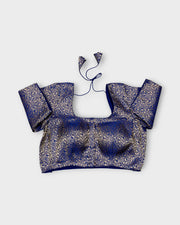 Banarasi Silk Back Design Readymade Blouse