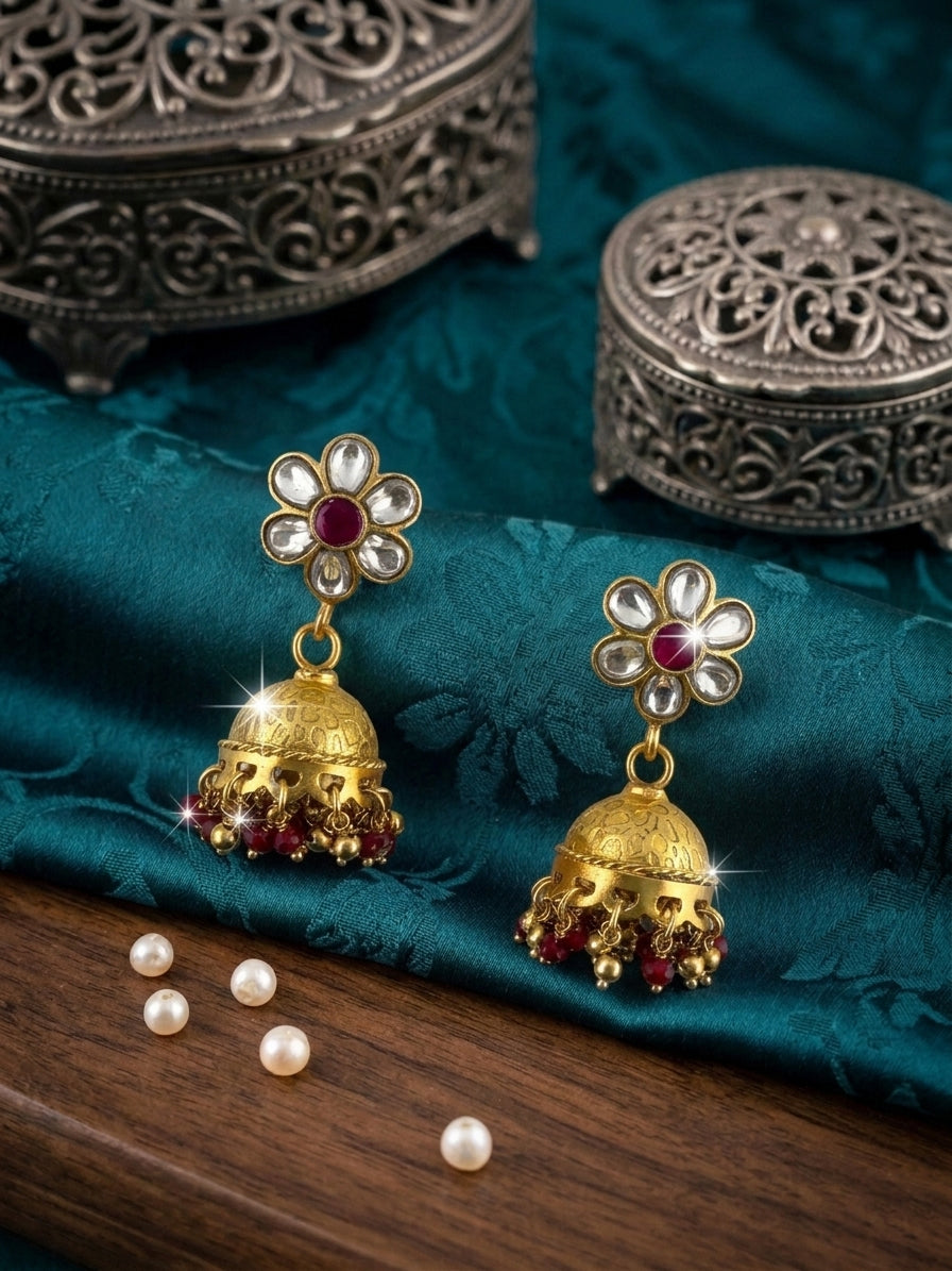 Echoes of Grace Jhumkas