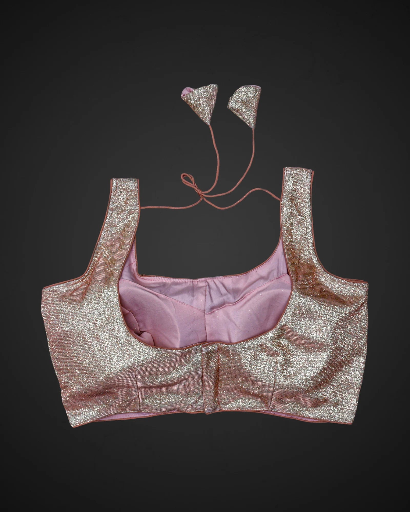 Shimmer Crush Fabric Readymade Blouse