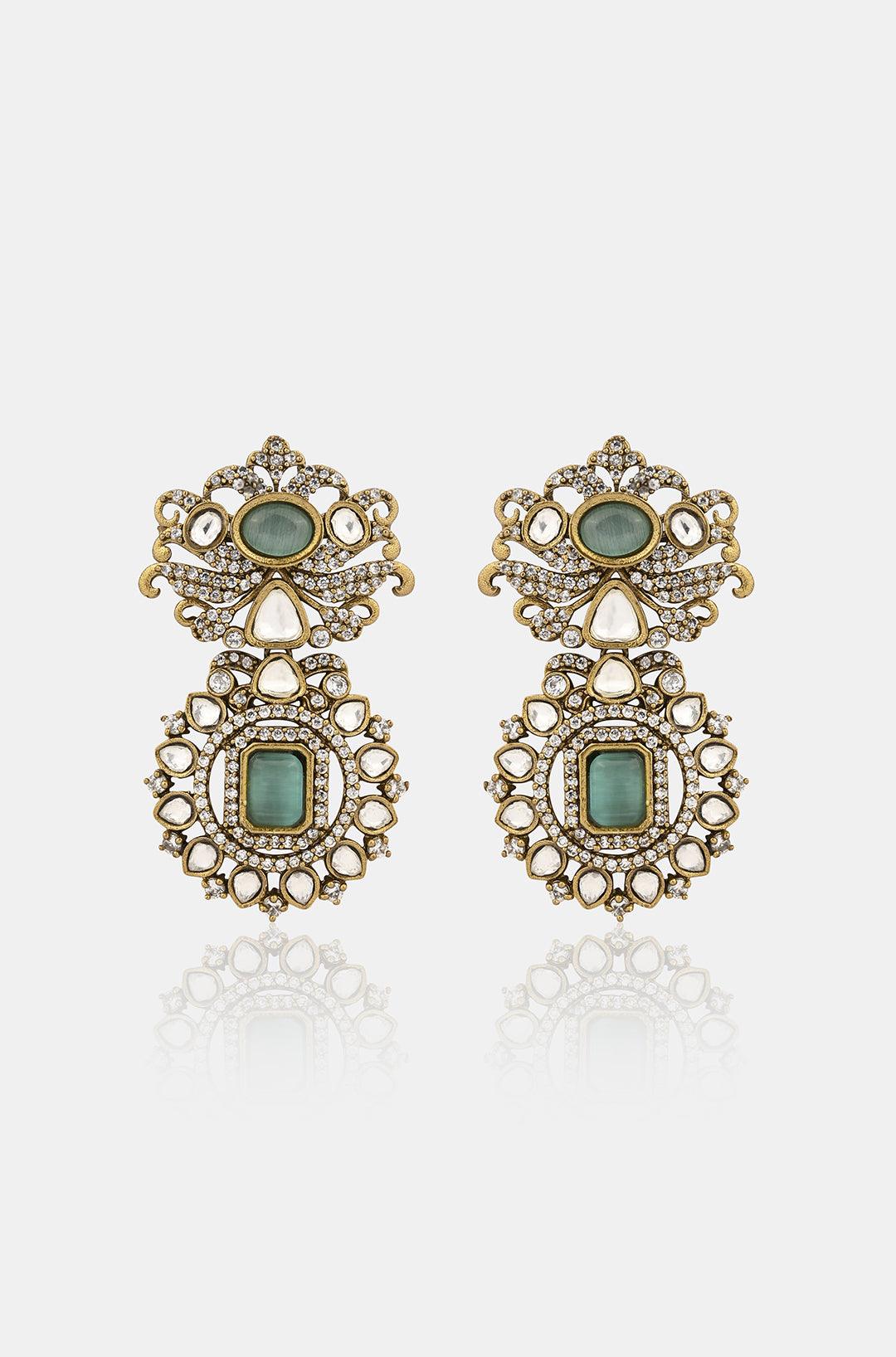 Elegant Mint Victorian Splendor Set - Dyulokha