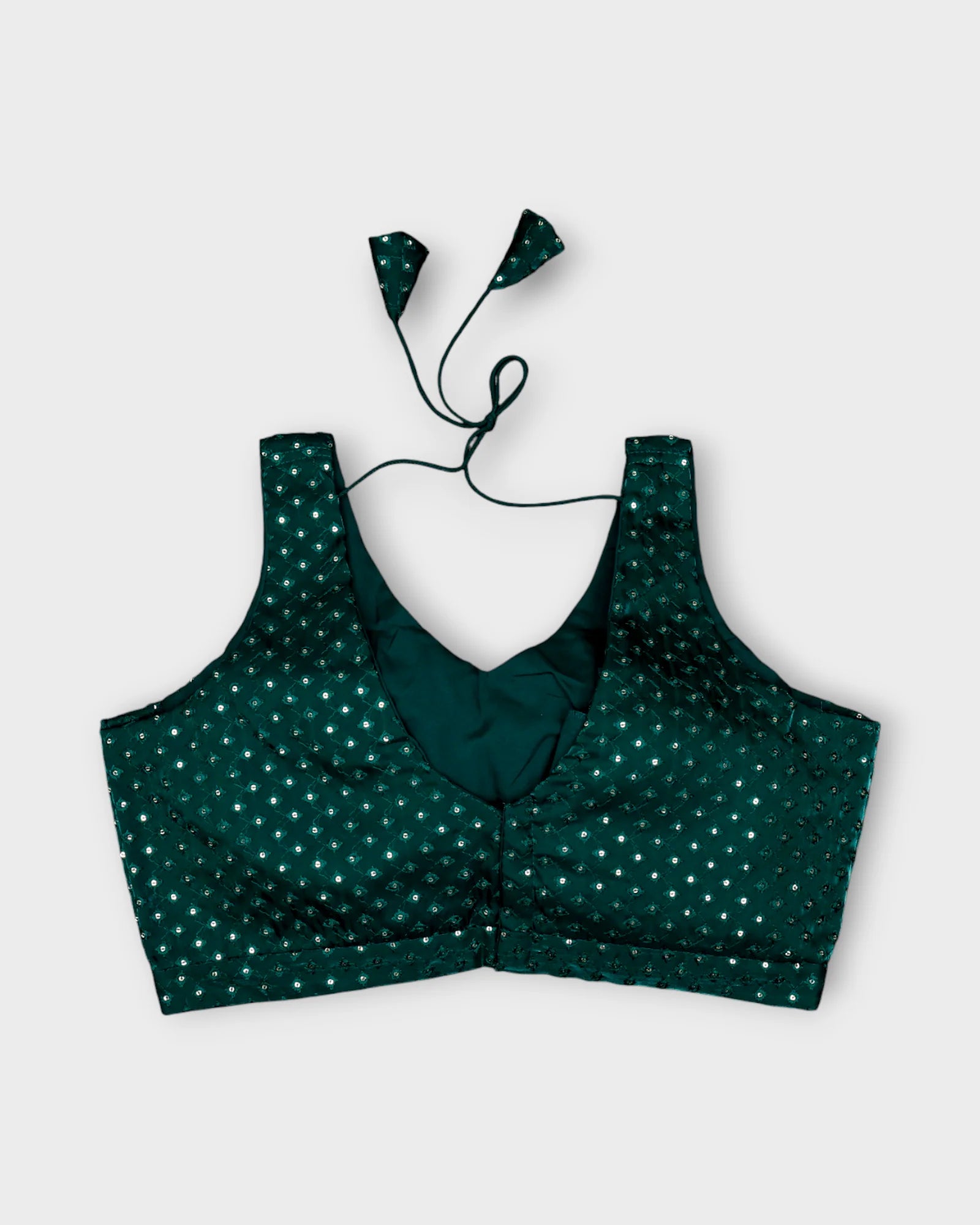 Silk V Neck Blouse Tradition Meets Modern Comfort